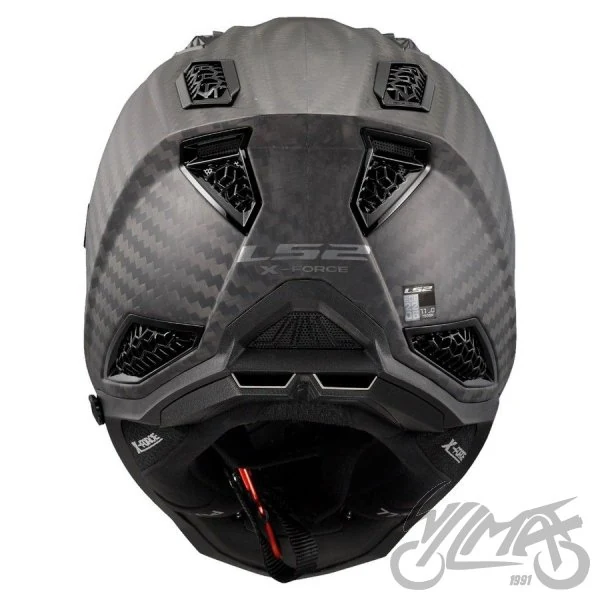 Kask LS2 MX703 C X-Force Matt Carbon — rozmiar M — ujęcie 4