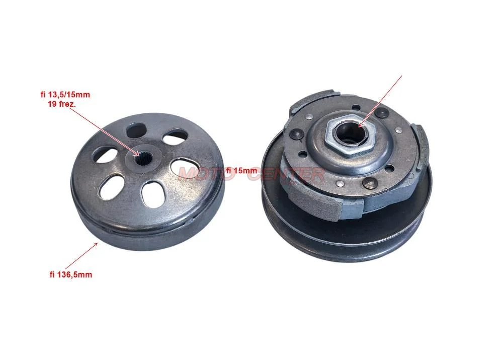 Sprzęgło kpl 125 150 — ujęcie 2