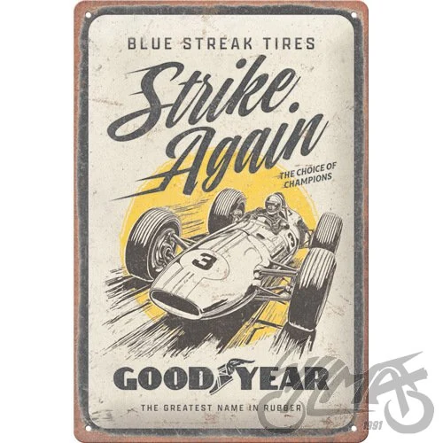 Tablica plakat 20 × 30 Goodyear blue strikes 22427 — ujęcie 1