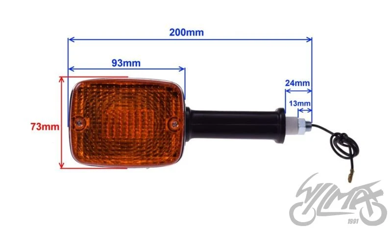 Kierunkowskaz do Suzuki GSX 450 / 1100 — AL1259 — ujęcie 2