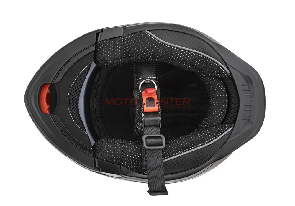 Kask motocyklowy szczękowy BLEXX FF935 grafit mat M ECER22.06 — ujęcie 9
