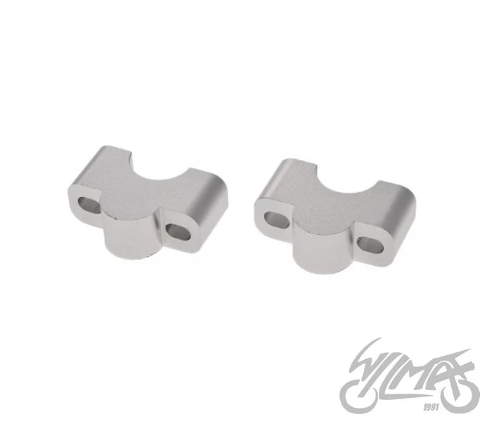 Aluminiowe mocowania kierownicy 28,5 mm — podwyższenie 30 mm — ujęcie 3