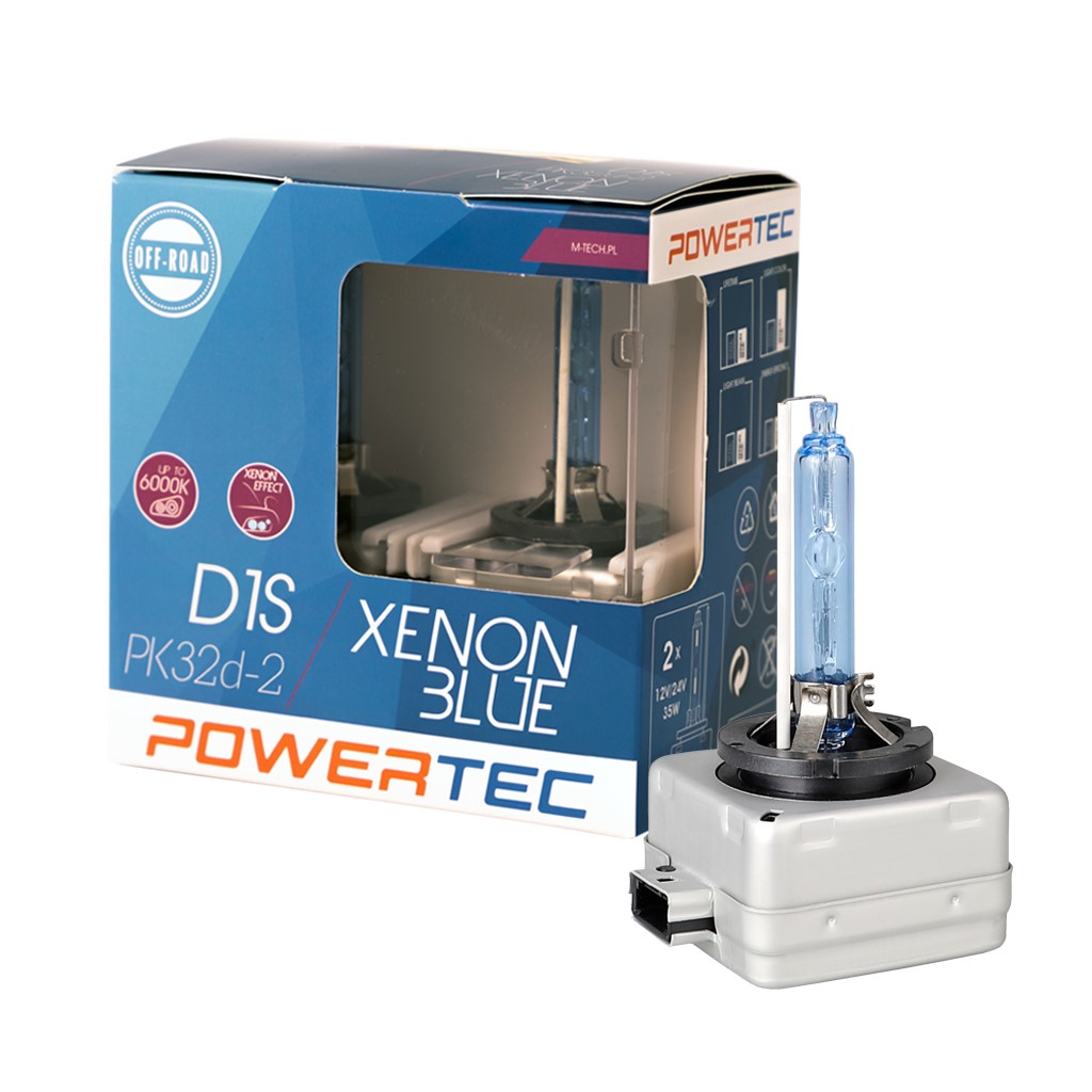 Żarówka xenon D1S 35W/6500K/X. Blue, 2 szt. M-Tech PTZXBD1S-DUO — ujęcie 4