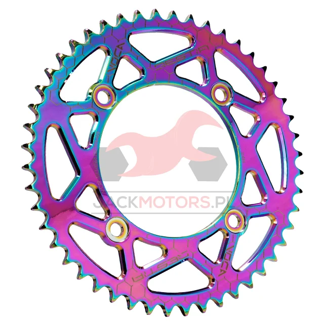 Zębatka tylna VOCA racing aluminium CNC 50Z Beta factory / RR sm po 2005 r.. · titanium — ujęcie 4