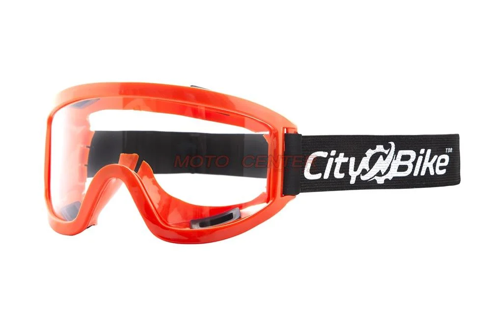 Gogle Cross City-Bike MD-889 pomarańczowe — ujęcie 1