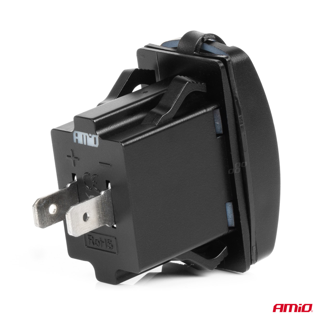 Ładowarka samochodowa z gniazdami USB wodoodporna w kształcie łódki 2x USB 12 V 24 V — ujęcie 2