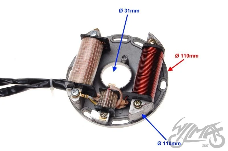 Stator iskrownik 2 cewki ATV — ujęcie 2