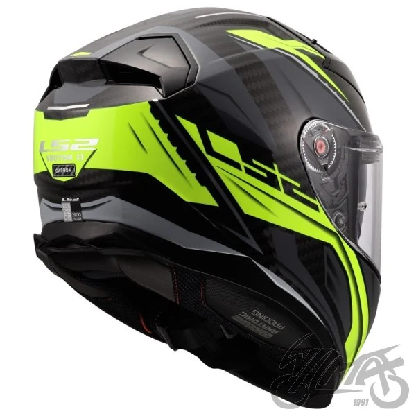 Kask LS2 FF811 Vector II C Savage H-V Yellow — rozmiar S — ujęcie 5