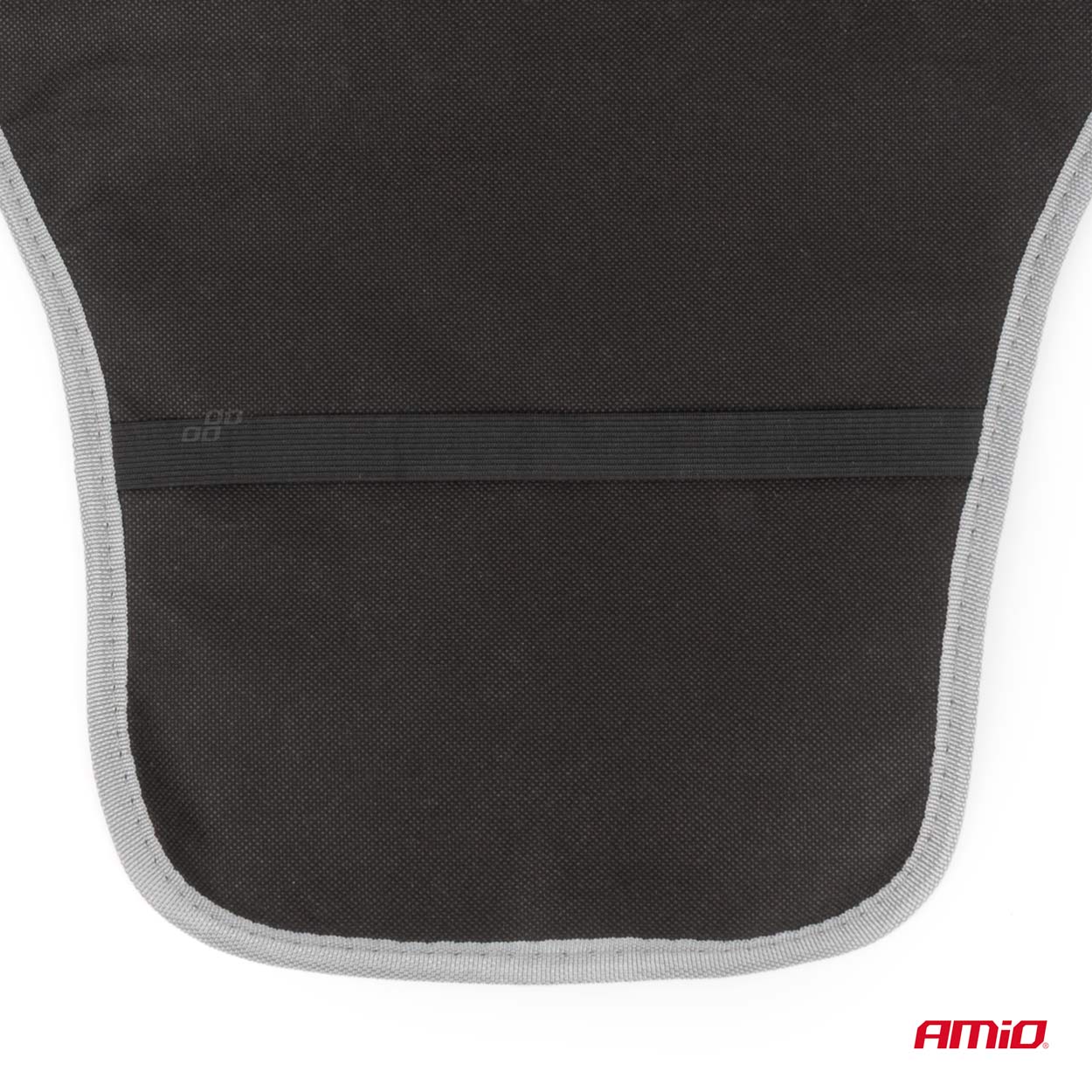 Mata na siedzenie fotel koralikowa szara koraliki do samochodu 45x120cm CSM-17 — ujęcie 13