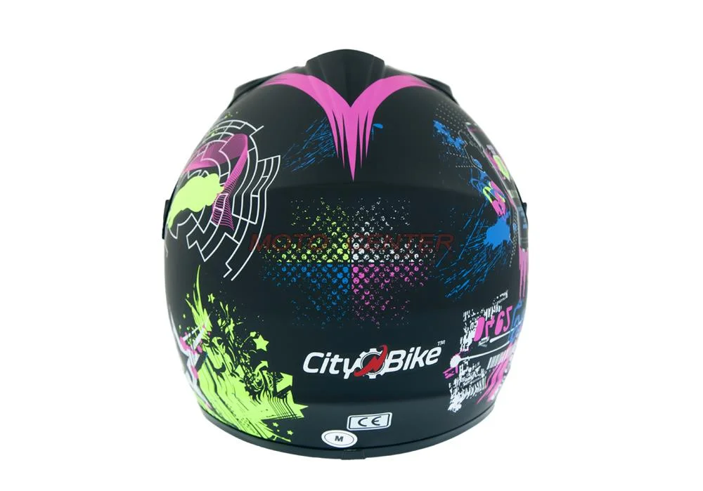 Kask crossowy City-Bike Dziecięcy WL-801A Junior Power mat M — ujęcie 3