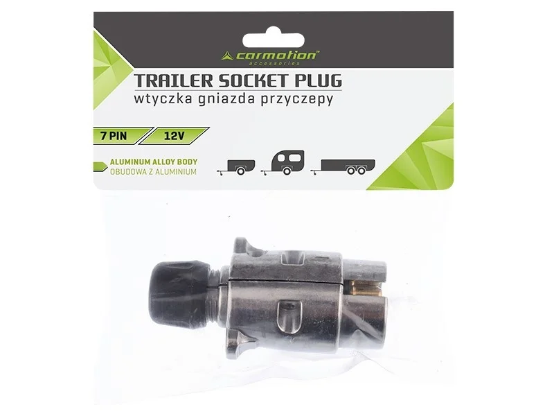 Wtyczka gniazda przyczepy 7 pin aluminiowa — ujęcie 3