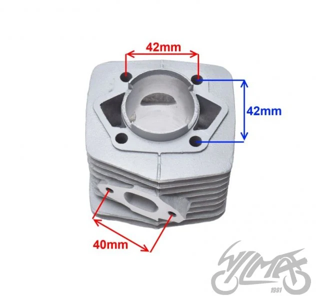 Cylinder silnik rowerowy 50 cc komplet 2T — ujęcie 2