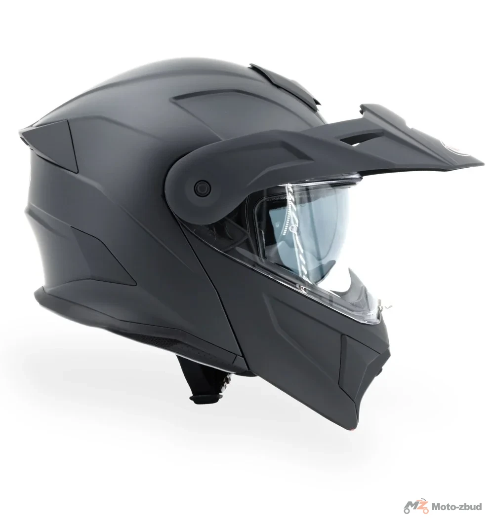 Kask VCAN model H276 Black Matt z podnoszoną szczęką i blendą czarny mat L — ujęcie 6