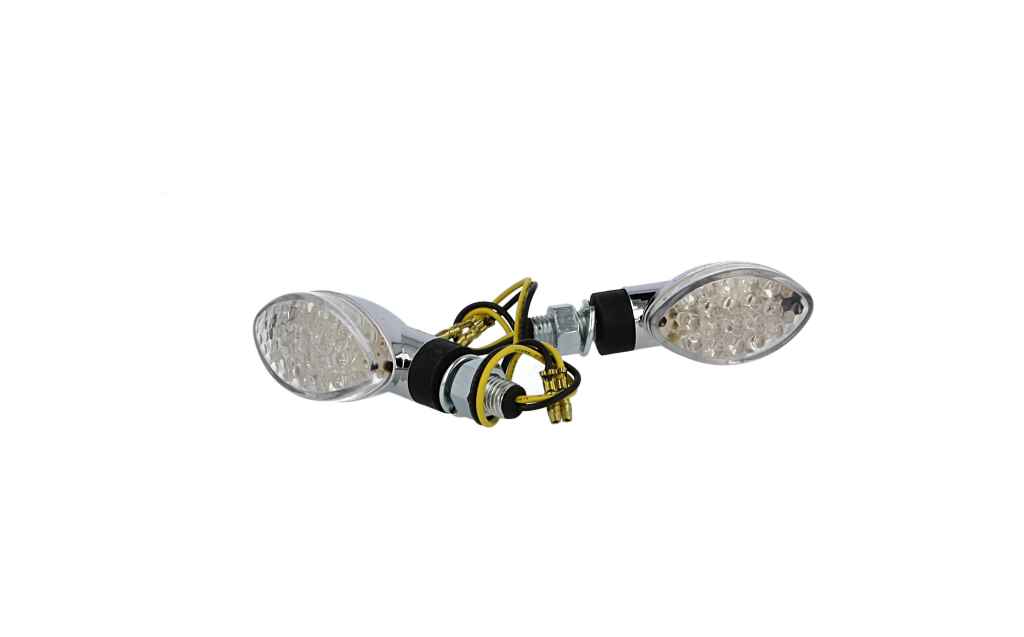 Kierunkowskaz kompletny 2 szt. uniwersalne/motocykl MLINE ST-034B LED — ujęcie 3