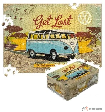 Puszka l puzzle VW let`s get lost 1 56002