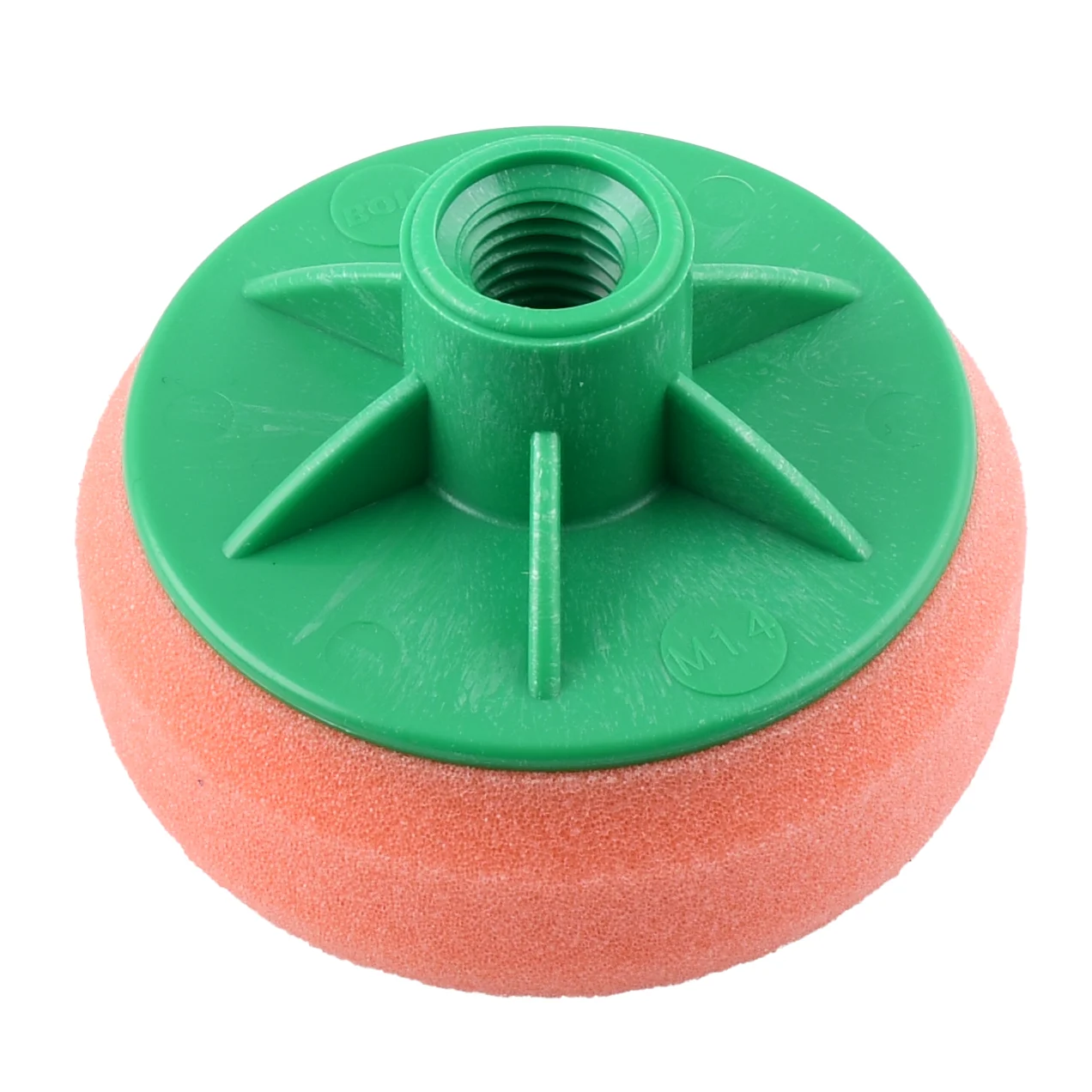 BOLL gąbka polerska mini 80 mm pomarańczowa średnia gwint M14 — ujęcie 2