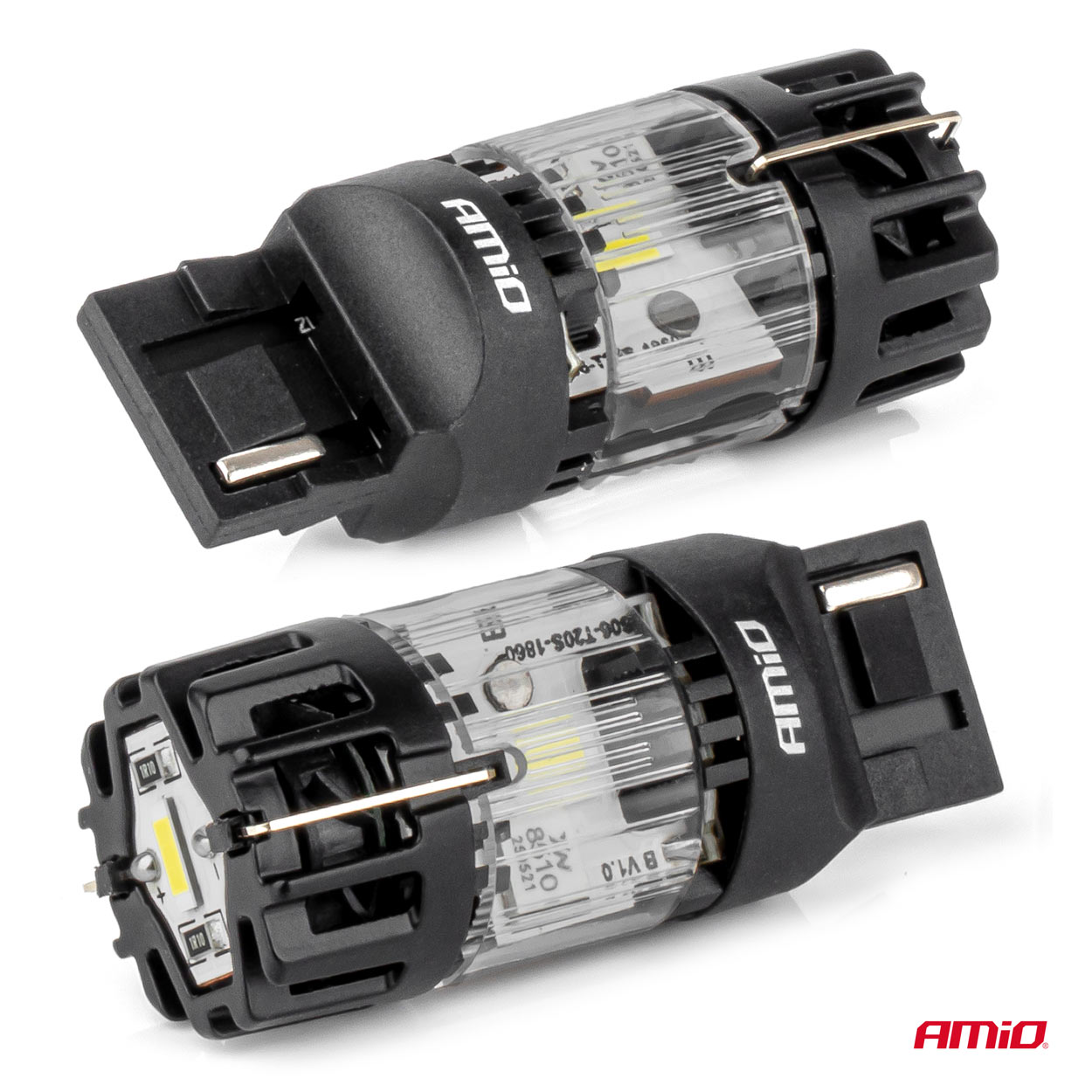 Żarówka LED LumiTec T20S 7440 W21W 12 V FULL CANBUS biała 1 szt. — ujęcie 3
