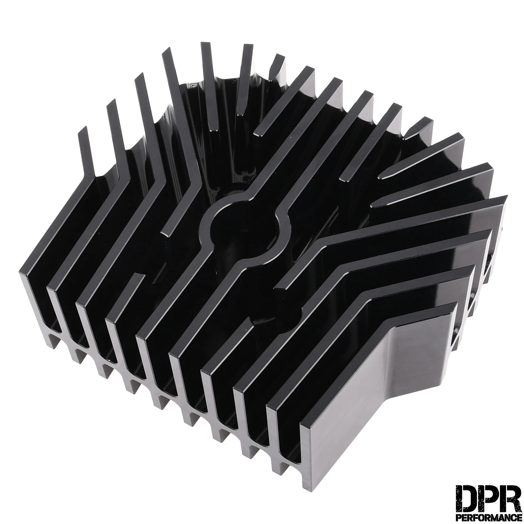 Głowica cylindra Simson mtx 130 Big Bore aluminium CNC V2 czarna DPR Performance — ujęcie 1