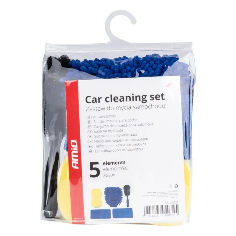 Zestaw do mycia czyszczenia samochodu auto detailing 5 elementów — ujęcie 2