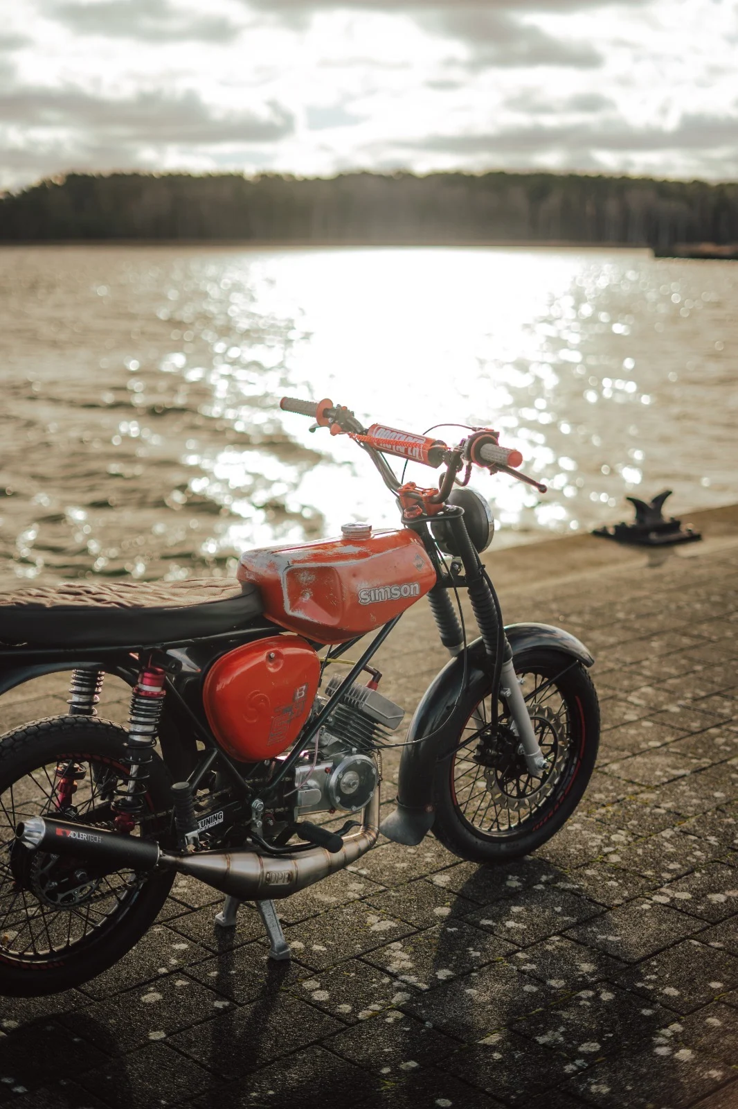 Tłumik Simson racing 85-110 cm³ DPR Performance · czarna Evo (VM7435) — ujęcie 25