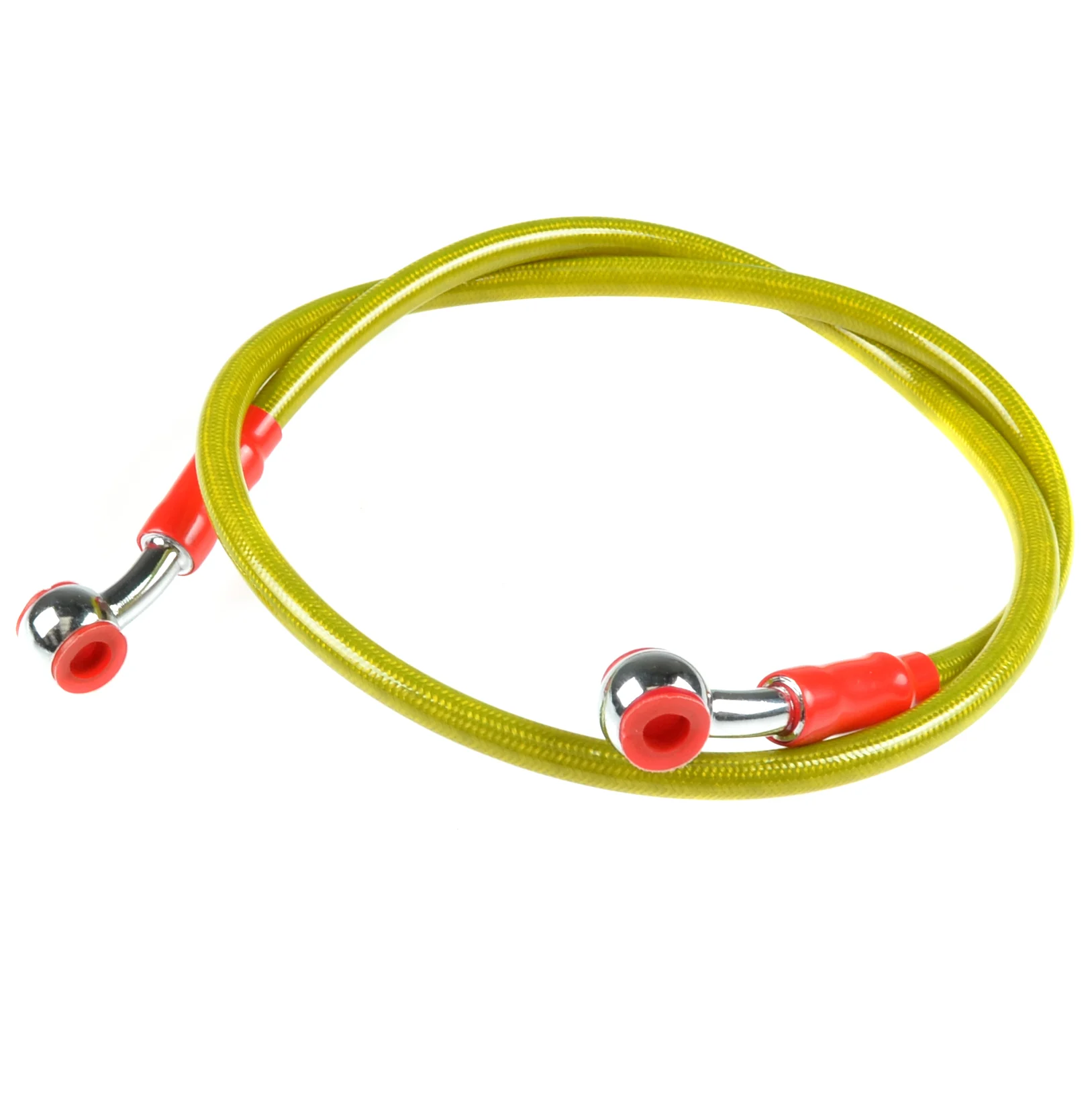 Przewód hamulcowy Racing Force V2 w oplocie 80 cm złoty — ujęcie 1