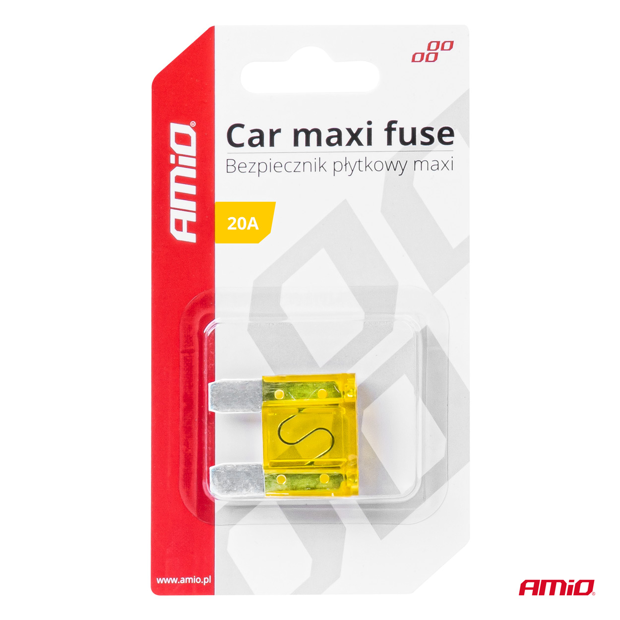 Bezpiecznik samochodowy MAXI 20A — ujęcie 3
