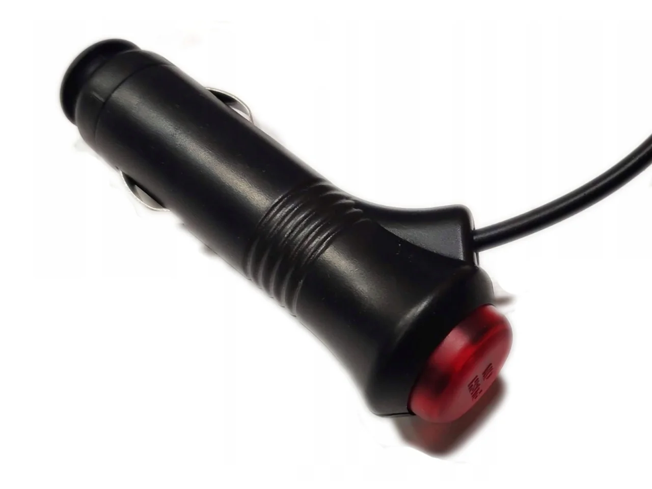 Lampa # Sygnalizator # Znak TAXI - na magnes BIAŁY z wtyczką zapalniczki — ujęcie 2