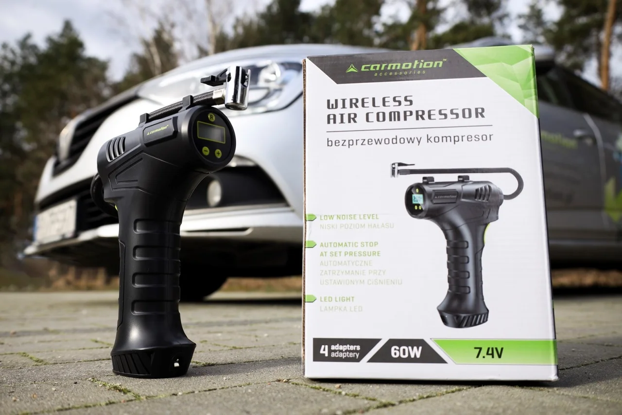 Kompresor powietrza bezprzewodowy cyfrowy 150 psi — ujęcie 4