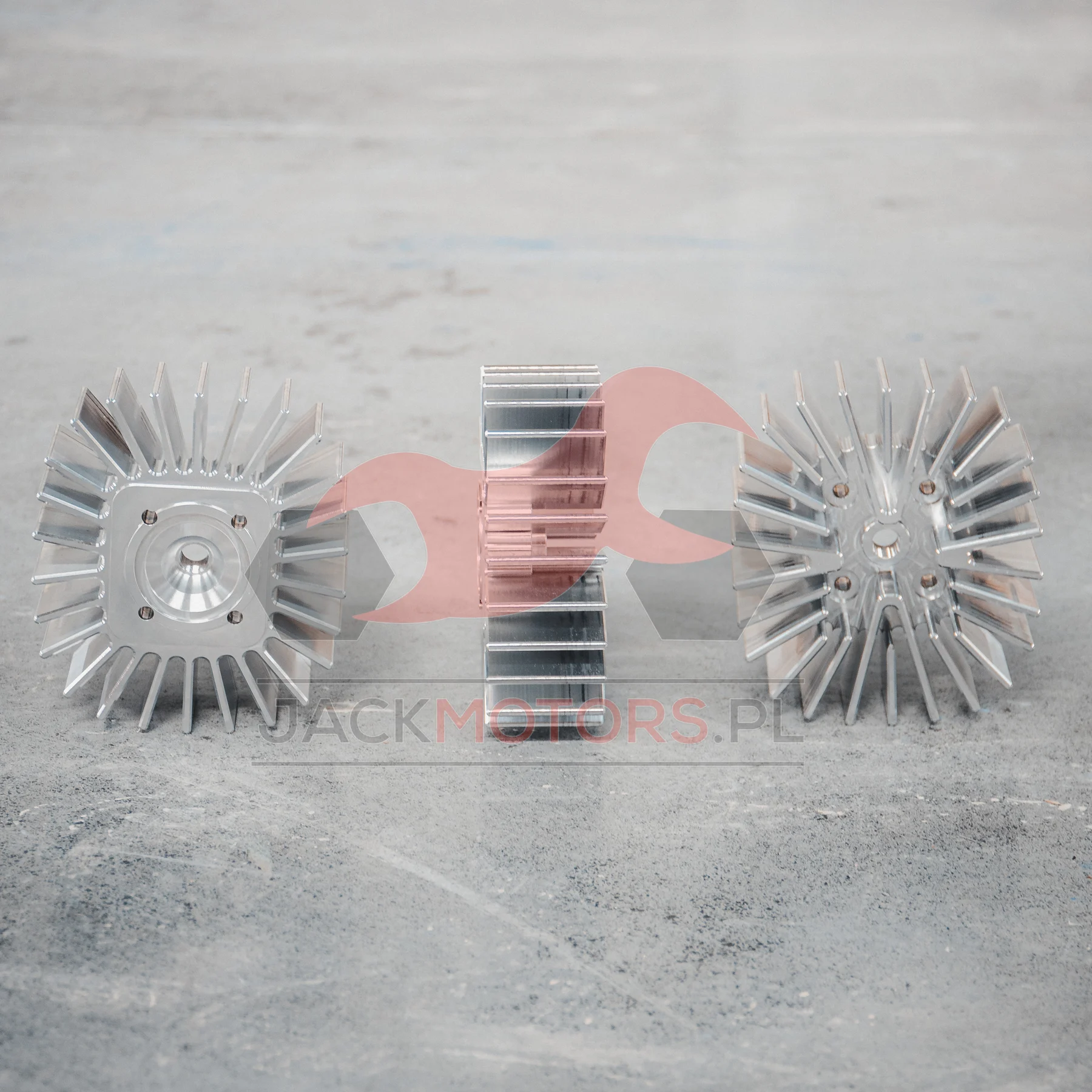 Głowica cylindra Jawa 50 40 mm tuning aluminium CNC słoneczko DPR Performance — ujęcie 10
