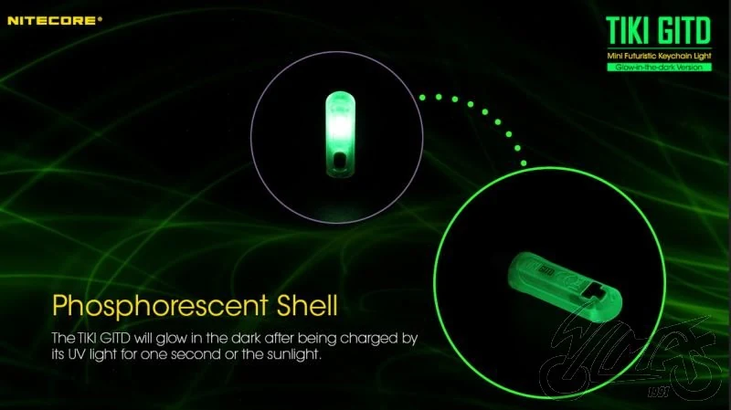 Latarka Nitecore tiki gitd — ujęcie 3