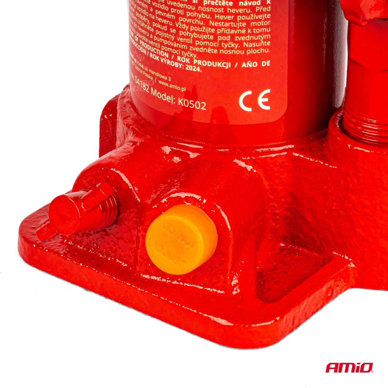 Podnośnik hydrauliczny słupkowy 2T 2000 kg PVC box — ujęcie 4