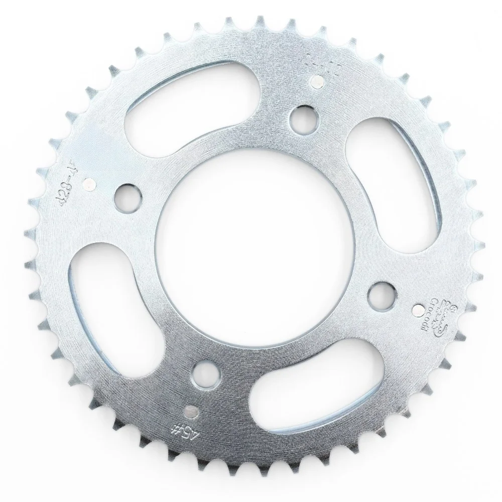 Junak ADV125 zębatka Z-45 (H428) napędowa tył (wew.80 mm / 4 otwory / rozstaw śrub 78 mm) (zębatka z osłonką) — ujęcie 2