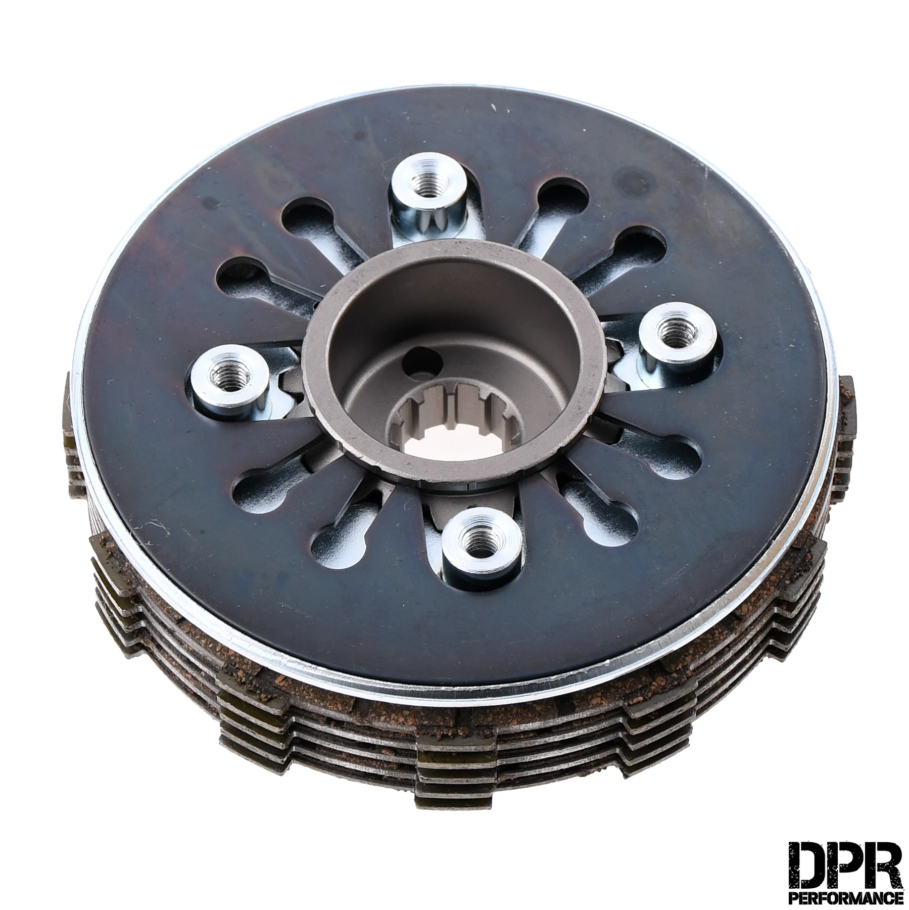 Sprzęgło Simson 5 -tarczowe kompletne aluminium przekładka 1 mm DPR Performance — ujęcie 2