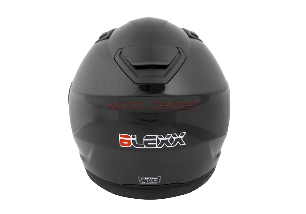 Kask motocyklowy szczękowy z blendą BLEXX YA-967 czarny M ECER22.06 — ujęcie 6