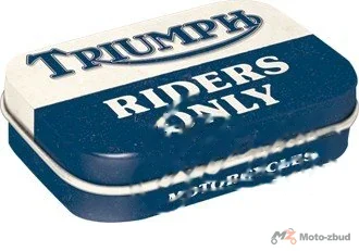 Miętówki Nostalgic-Art Mintbox — TRIUMPH RIDERS ONLY — 4 × 15 g