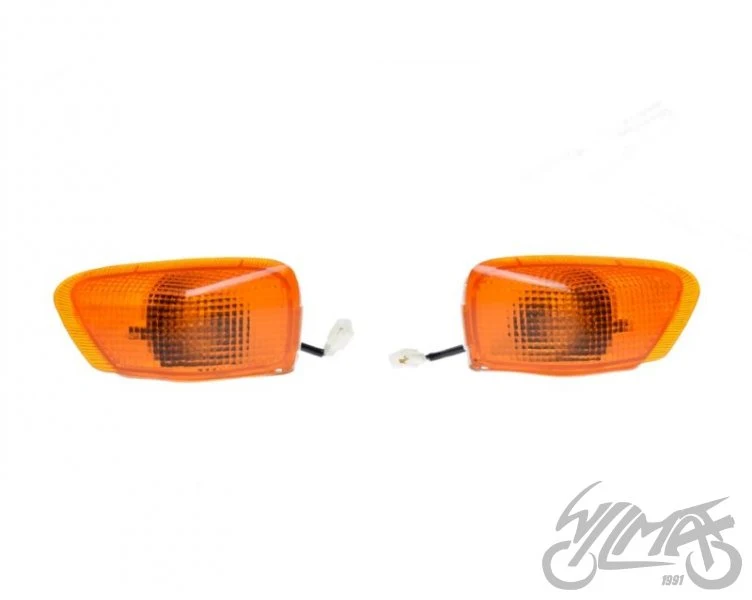 Kierunkowskazy przednie do Kawasaki ZZR400, BA15S 12 V 23 W — para — ujęcie 2