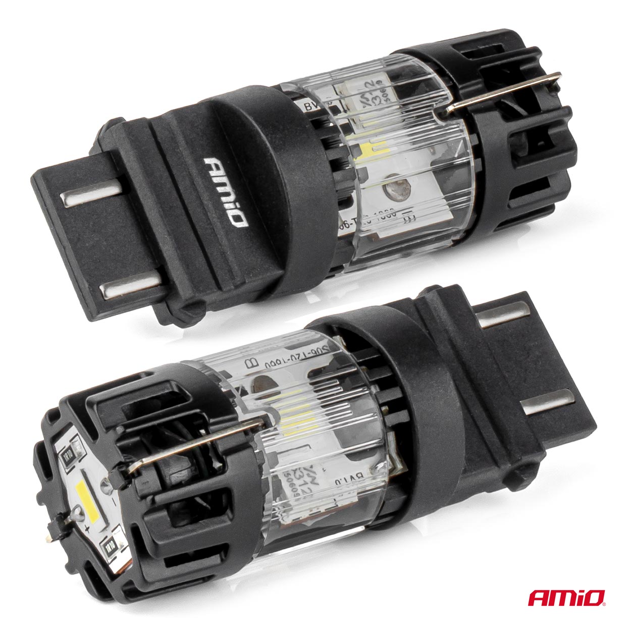 Żarówka LED LumiTec 3157 P27/7W 12 V FULL CANBUS biała 1 szt. — ujęcie 3