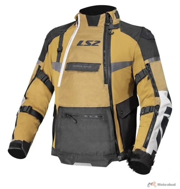 Kurtka motocyklowa LS2 X-Master Sand Black Grey — XXL
