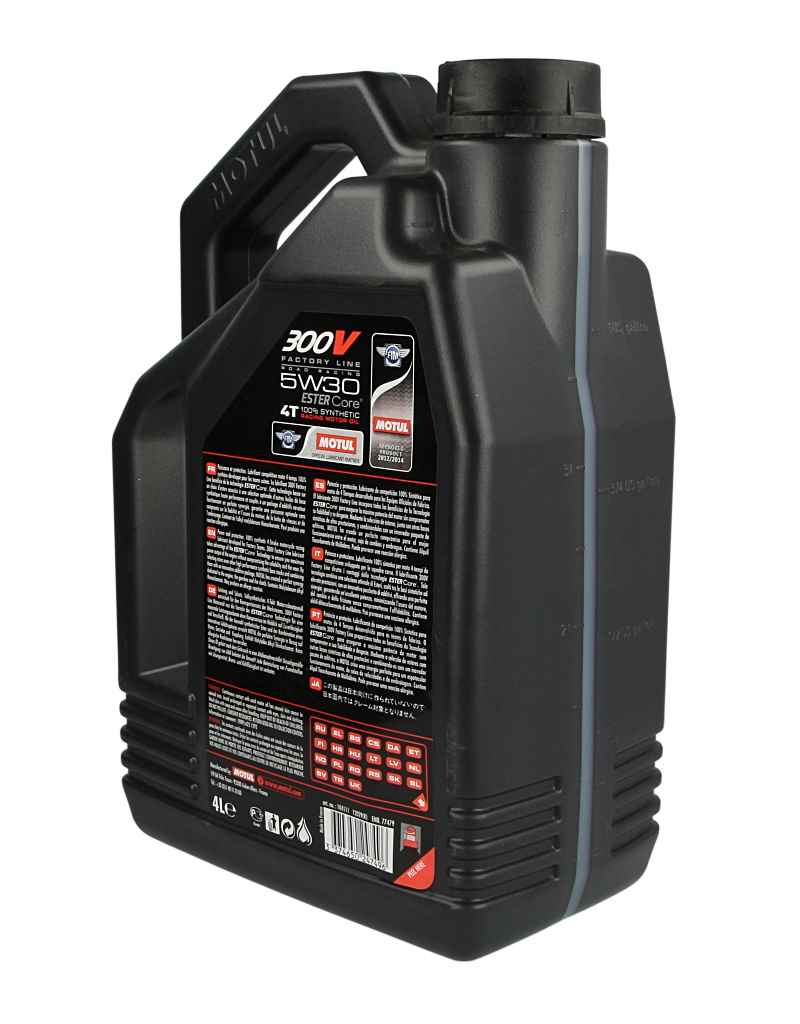 Olej 5W30 MOTUL 300 V factory line road 4T 4 l — ujęcie 18