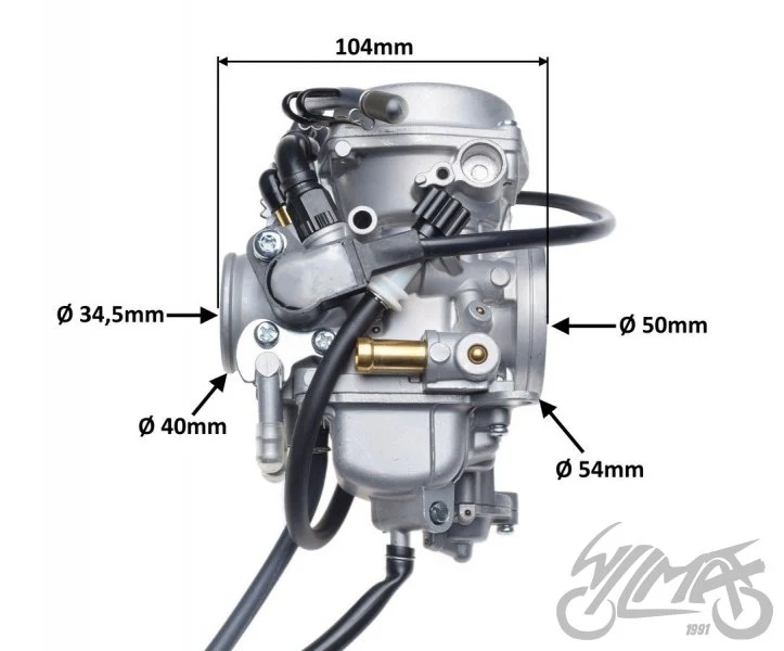 Gaźnik kompletny do Hondy Shadow Spirit 750 — ujęcie 2