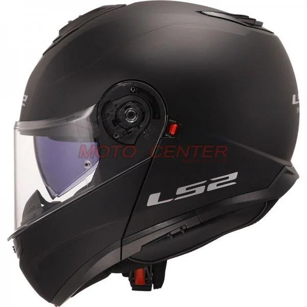 Kask szczękowy LS2 FF908 Strobe II Solid — czarny mat 3XL — ujęcie 2