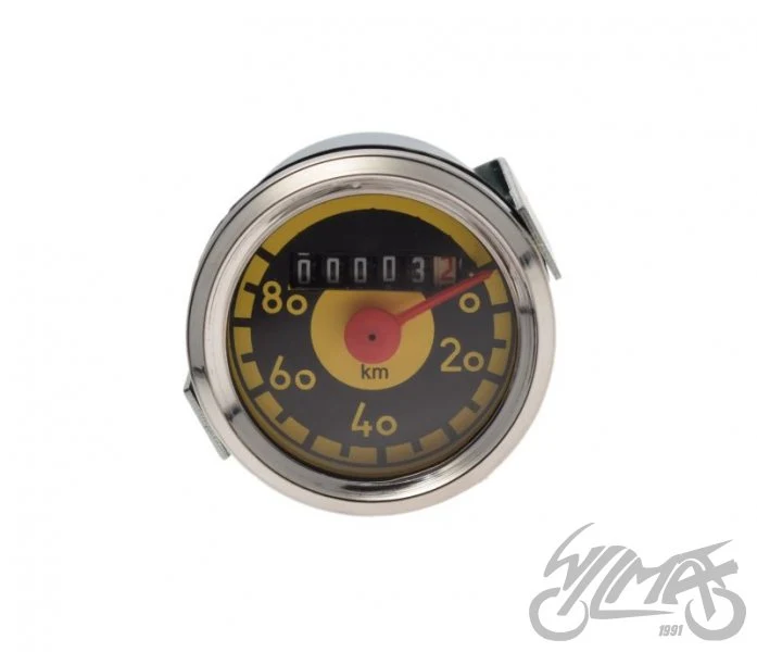 Licznik Jawa Pionner, skala 80 km/h — JA5656 — ujęcie 2