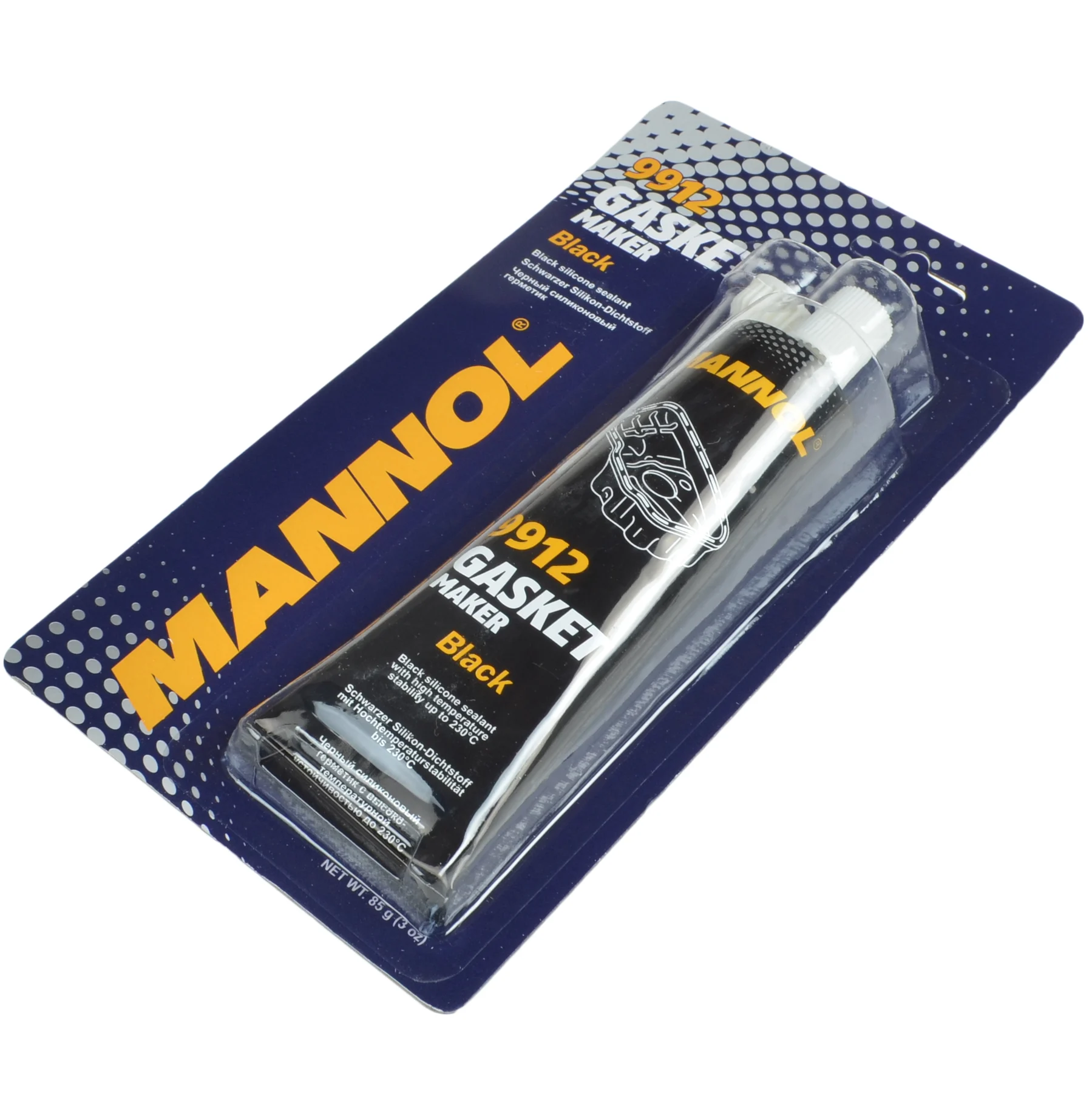 Silikon wysokotemperaturowy Mannol czarny 85 g — ujęcie 1