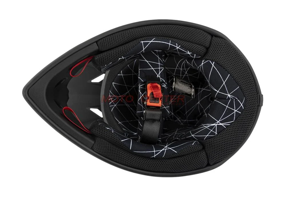 Kask crossowy BLEXX Dziecięcy MD-911 Junior czarny mat/złoty M Homologacja ECE 22.06 — ujęcie 6