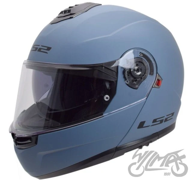 Kask szczękowy LS2 FF908 Strobe II Matt Misty Blue — L — ujęcie 1
