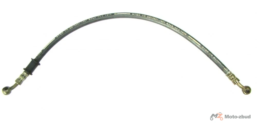Junak M16 125 cm³/320 cm³ przewód hamulca hydraulicznego przód (trójnik-zacisk) (dł.cał.56 cm)