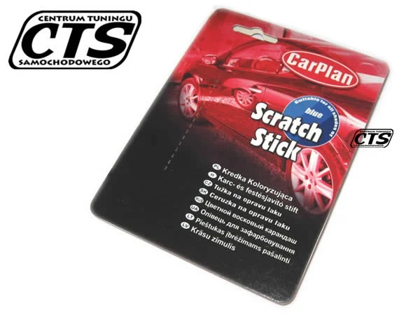 CarPlan Scratch Stick kredka koloryzująca niebieska