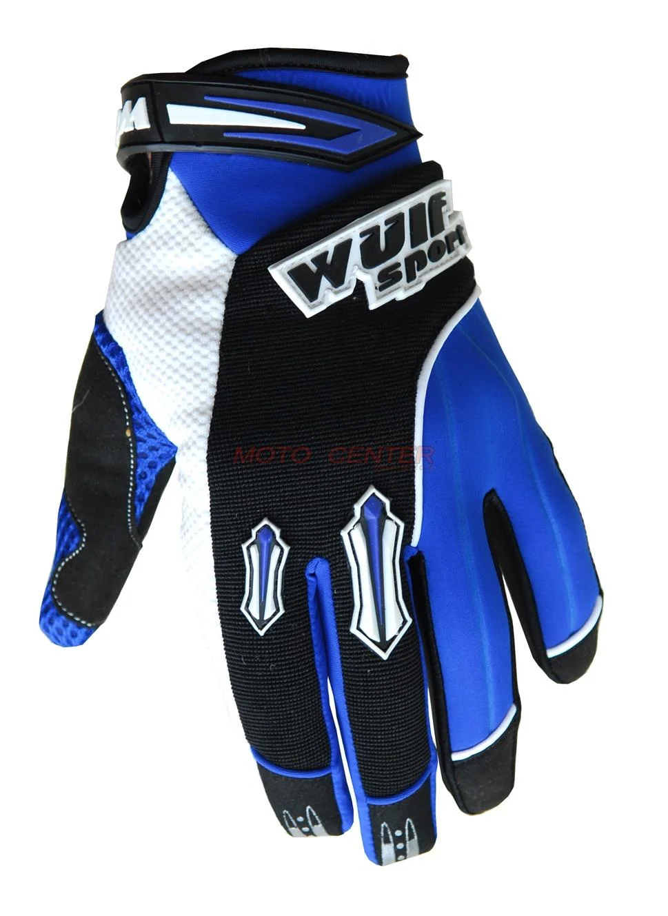 Rękawice crossowe Junior Wulf Stratos Blue S — ujęcie 1