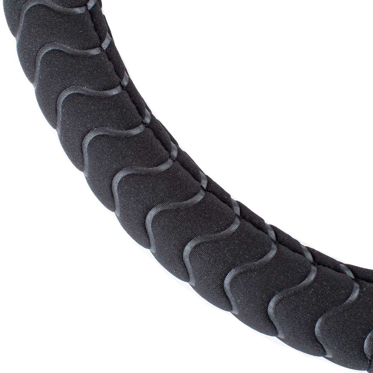Pokrowiec nakładka na kierownicę samochodową M 37-39cm SWC-32-M — ujęcie 2