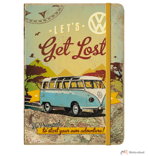 Notes VW-bulli let`s get lost 54006